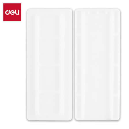 ที่ยึดปลั๊กพ่วง Deli VS6205-WH-01 สีขาว 4x10x0.6 cm_5